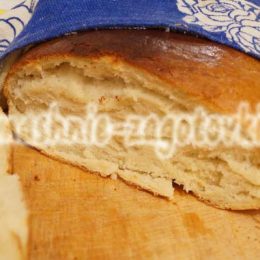 пшеничный хлеб в духовке
