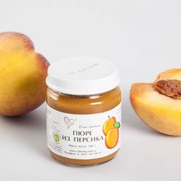 пюре из персика