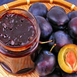 варенье слива с грецким орехом